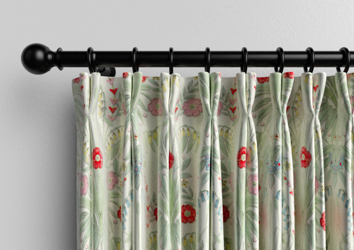 Cotswold Faux Silk, Lipstick - Made to Measure Curtain - Image 10